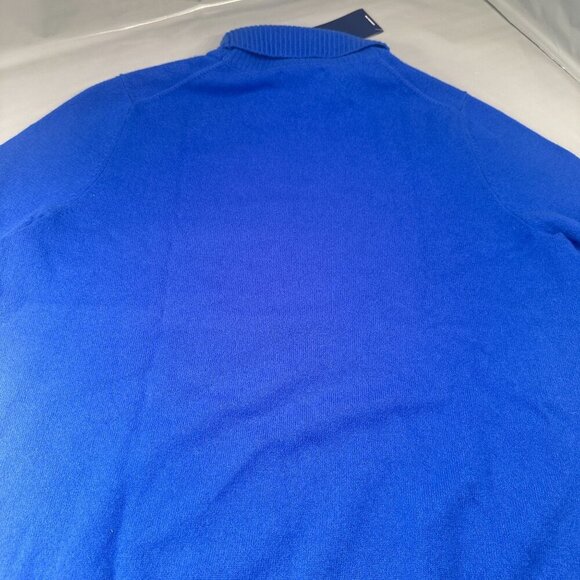 Lands End Cashmere Turtleneck Sweater Women Knit Long Sleeve Royal Blue XL - Picture 11 of 16
